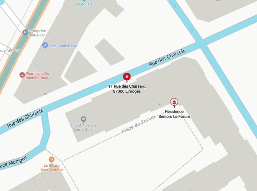 T2- 40 M2- Place Parking Souterrain -Fibre ليموج المظهر الخارجي الصورة